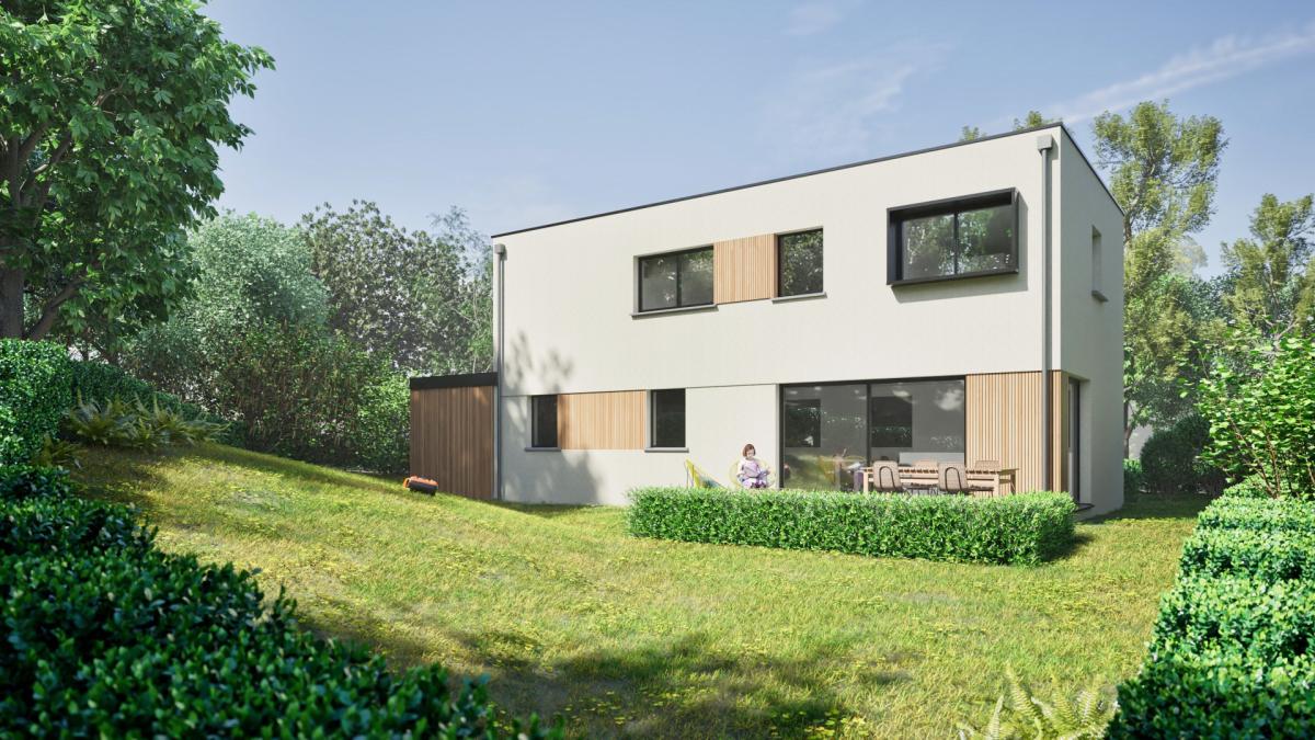 Maison 4 façades basse énergie à réaliser